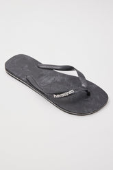 Rubber Logo Black White